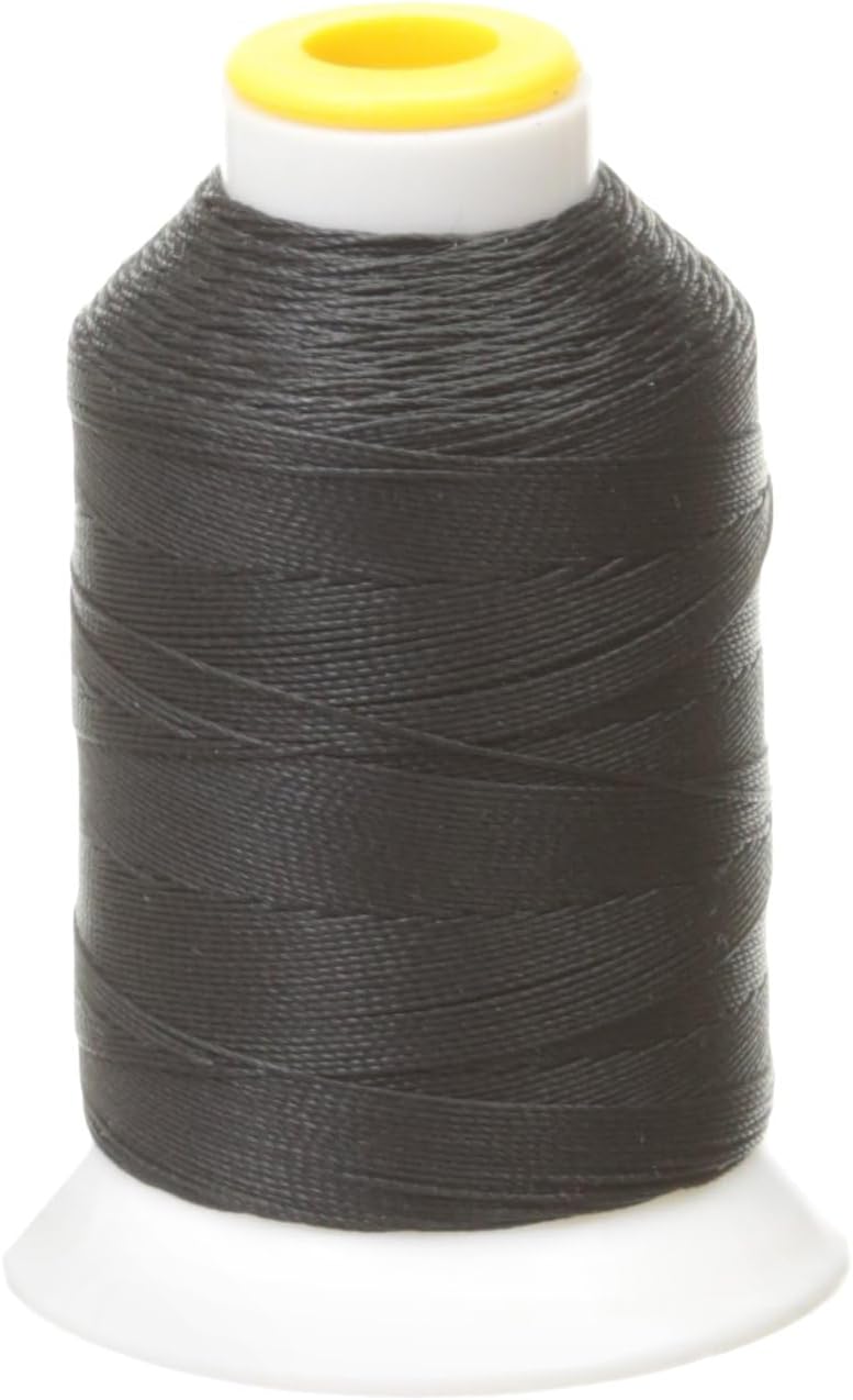 COATS&CLARK Coats & Clark Inc D71-0002 Outdoor Living Thread, Mini King Spool, 200-Yard, Black