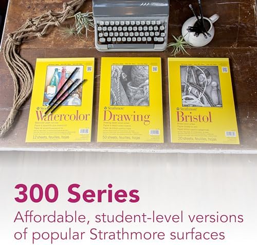 Strathmore 300 Series Sketch Pad, 11x14 inch, 100 Sheets, Top Wire - Artist Sketchbook for Drawing, Illustration, Art Class Students - Image 6