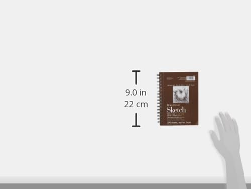 Strathmore 400 Series Sketch Pad, 5.5x8.5 inch, 100 Sheets - Artist Sketchbook for Drawing, Illustration, Art Class Students - Image 3